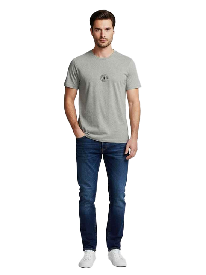 POLO RALPH LAUREN ΑΝΔΡΙΚΟ ΚΟΝΤΟΜΑΝΙΚΟ ΜΠΛΟΥΖΑΚΙ ΓΚΡΙ - Image 3