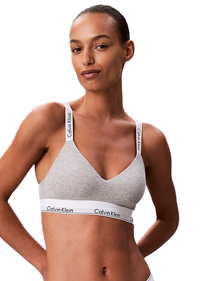 CALVIN KLEIN BRALETTE ΓΚΡΙ