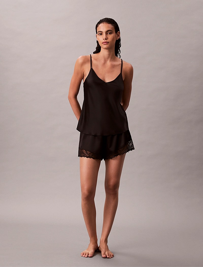 CALVIN KLEIN ΓΥΝΑΙΚΕΙΟ ΣΑΤΕΝ ΣΕΤ ΠYΤΖΑΜΑ - Image 6