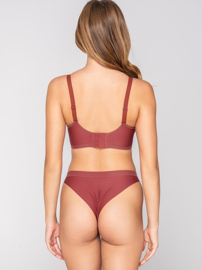 LUNA ΓΥΝΑΙΚΕΙΟ ΣΛΙΠ BRAZILIAN MOTION ΜΕ SILICON CONTOUR™ ΧΩΡΙΣ ΡΑΦΕΣ ΜΠΟΡΝΤΟ - Image 2