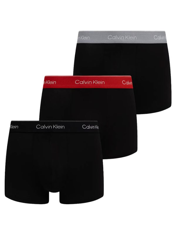 CALVIN KLEIN BOXER ΑΝΔΡΙΚΟ (3PACK) LOW RISE TRUNKS COTTON STRETCH