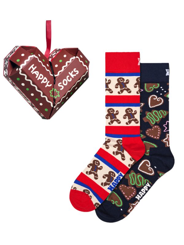 HAPPY SOCKS GIFT SET ΚΑΛΤΣΕΣ "GINGERBREAD"