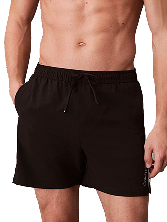 CALVIN KLEIN ΑΝΔΡΙΚΟ ΜΑΓΙΟ MEDIUM DRAWSTRING ΜΑΥΡΟ