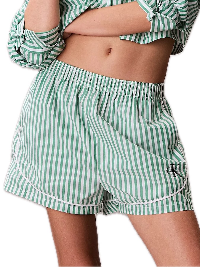 CALVIN KLEIN ΓΥΝΑΙΚΕΙΟ ΡΙΓΕ ΣΟΡΤΣ ΠΟΠΛΙΝΑ
