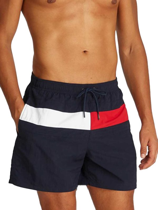 TOMMY HILFIGER ΑΝΔΡΙΚΟ ΜΑΓΙΟ ΜΕΣΑΙΟΥ ΜΗΚΟΥΣ