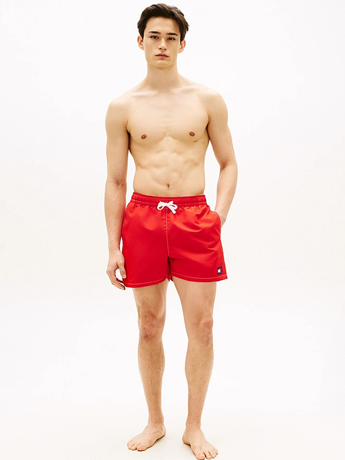 TOMMY HILFIGER ΑΝΔΡΙΚΟ ΜΑΓΙΟ ΜΕΣΑΙΟΥ ΜΗΚΟΥΣ - Image 4