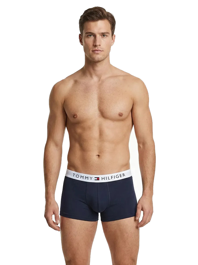 TOMMY HILFIGER ΑΝΔΡΙΚΑ BOXER TRUNK STRETCH COTTON (3 PACK) - Image 2
