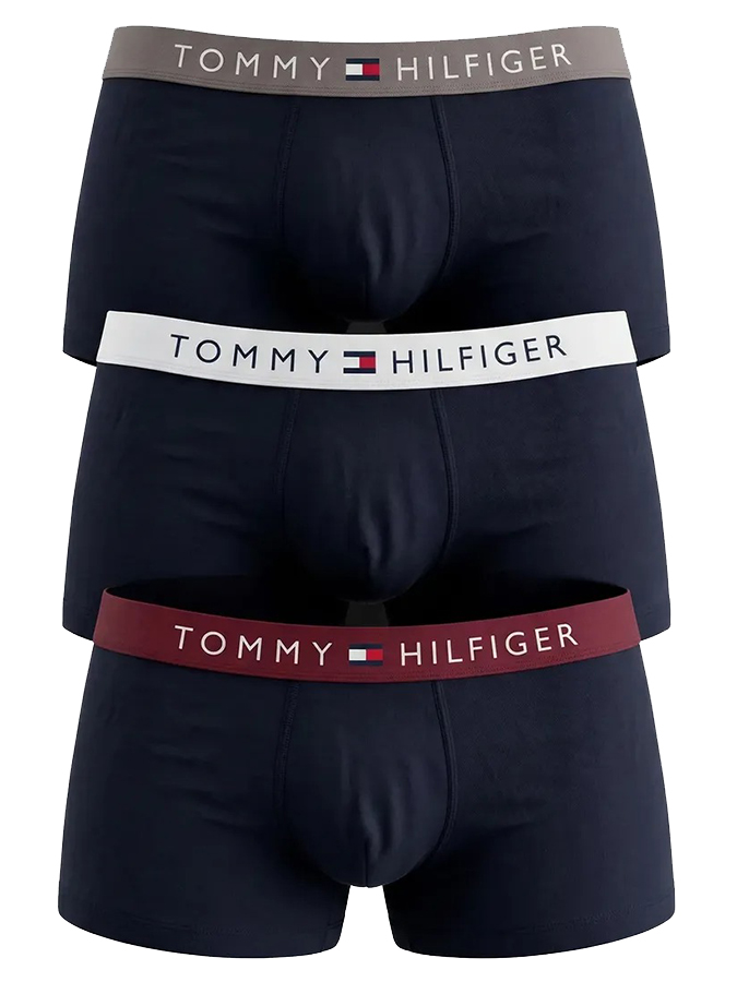 TOMMY HILFIGER ΑΝΔΡΙΚΑ BOXER TRUNK STRETCH COTTON (3 PACK)