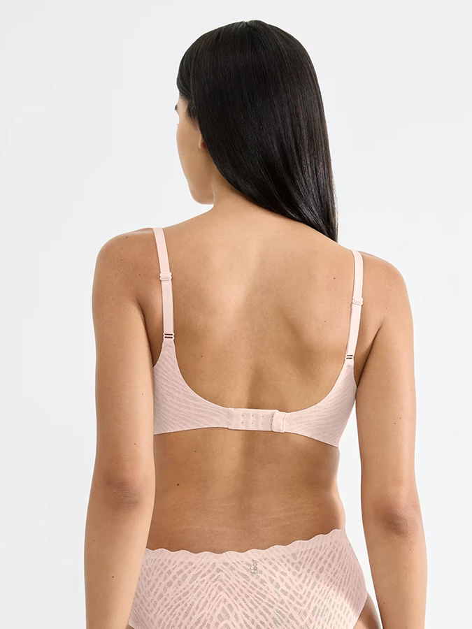 SLOGGI ΥΦΑΣΜΑΤΙΝΟ ΣΟΥΤΙΕΝ ZERO FEEL 2.0 THE UP BRALETTE NUDE - Image 2