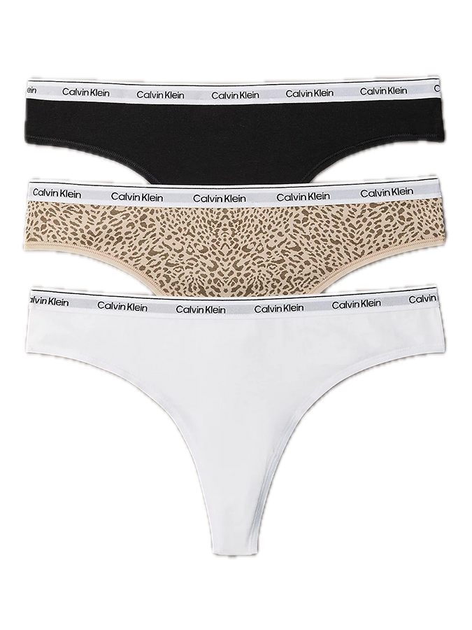 CALVIN KLEIN ΓΥΝΑΙΚΕΙΑ ΣΛΙΠ BRAZILIAN ICON LOGO (3PACK)