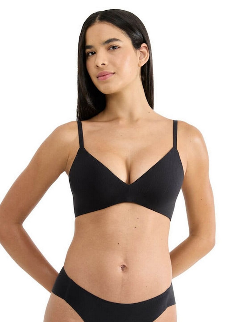 SLOGGI ZERO FEEL ΓΥΝΑΙΚΕΙΟ BRALETTE PUSH UP ΜΑΥΡΟ - Image 4