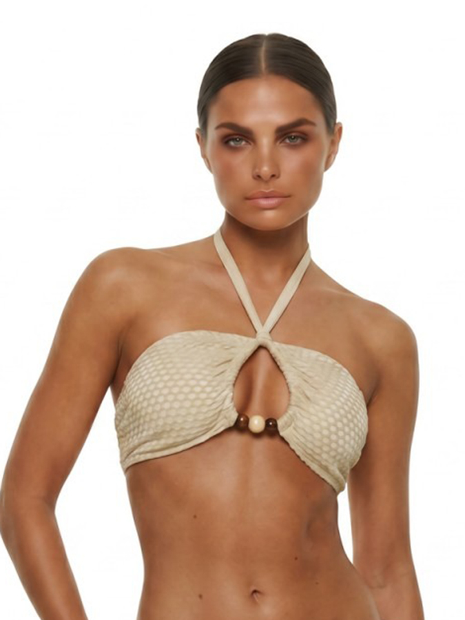 BLUEPOINT 'CHOCO LOVERS' STRAPLESS ΜΠΙΚΙΝΙ ΤΟΠ ΜΠΕΖ