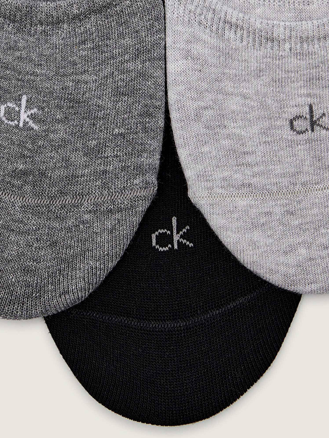 CALVIN KLEIN ΓΥΝΑΙΚΕΙΕΣ ΚΑΛΤΣΕΣ ΣΟΣΟΝΙΑ MID CUT (3 PACK) - Image 3