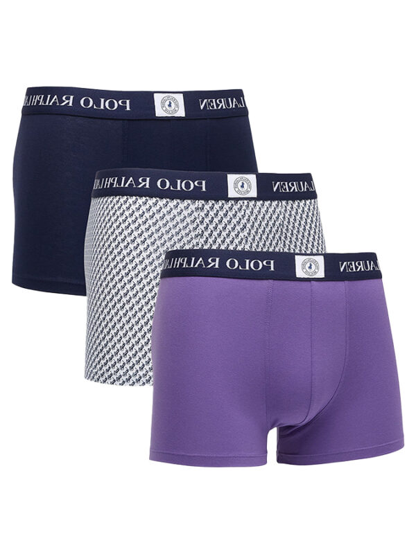 POLO RALPH LAUREN ΑΝΔΡΙΚΑ BOXER STRETCH COTTON TRUNK (3 PACK)