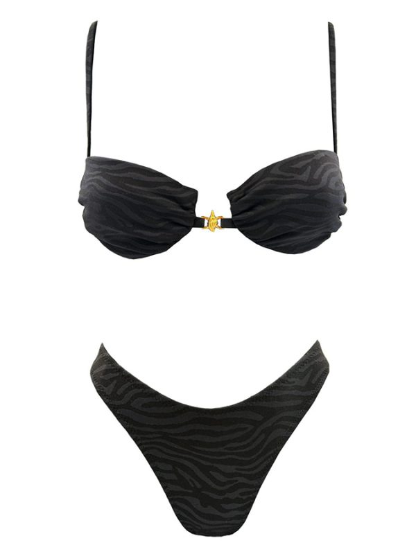 EMMA SWIMWEAR ΜΠΙΚΙΝΙ ΣΕΤ 'ZEBRA SNAIL'