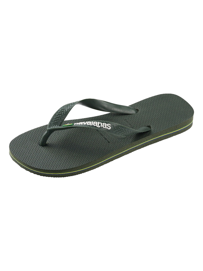 HAVAIANAS ΣΑΓΙΟΝΑΡΕΣ BRASIL LOGO GREEN OLIVE - Image 4