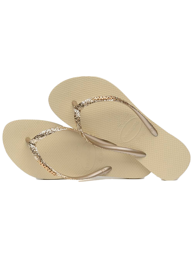 HAVAIANAS ΓΥΝΑΙΚΕΙΕΣ ΣΑΓΙΟΝΑΡΕΣ SLIM GLITTER II SAND GREY - Image 2