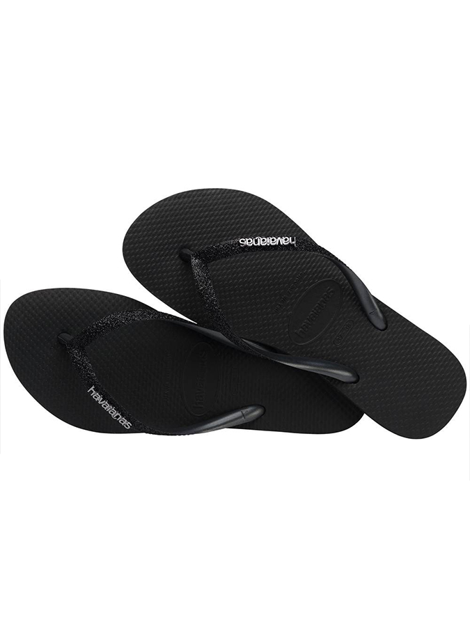 HAVAIANAS ΓΥΝΑΙΚΕΙΕΣ ΣΑΓΙΟΝΑΡΕΣ SLIM GLITTER II BLACK - Image 3