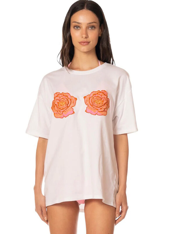 MAAJI ΓΥΝΑΙΚΕΙΑ ΜΠΛΟΥΖΑ T-SHIRT ΙΒΟΥΑΡ