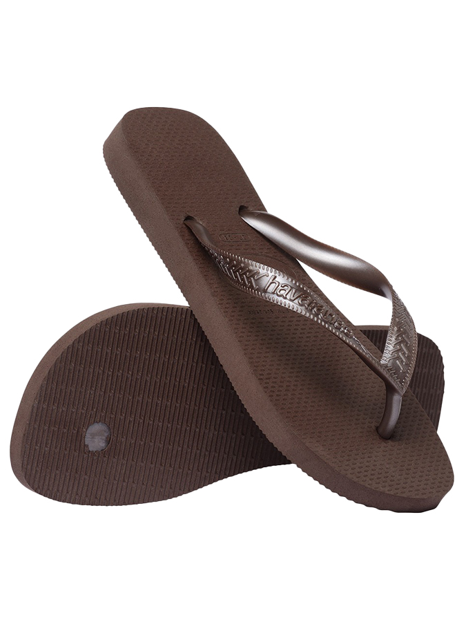 HAVAIANAS UNISEX ΣΑΝΔΑΛΙΑ TOP TIRAS DARK BROWN - Image 4