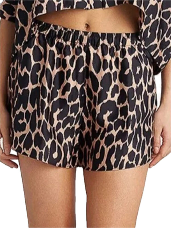 BLUEPOINT ΓΥΝΑΙΚΕΙΟ SHORTS 'TOFFEE LEO'