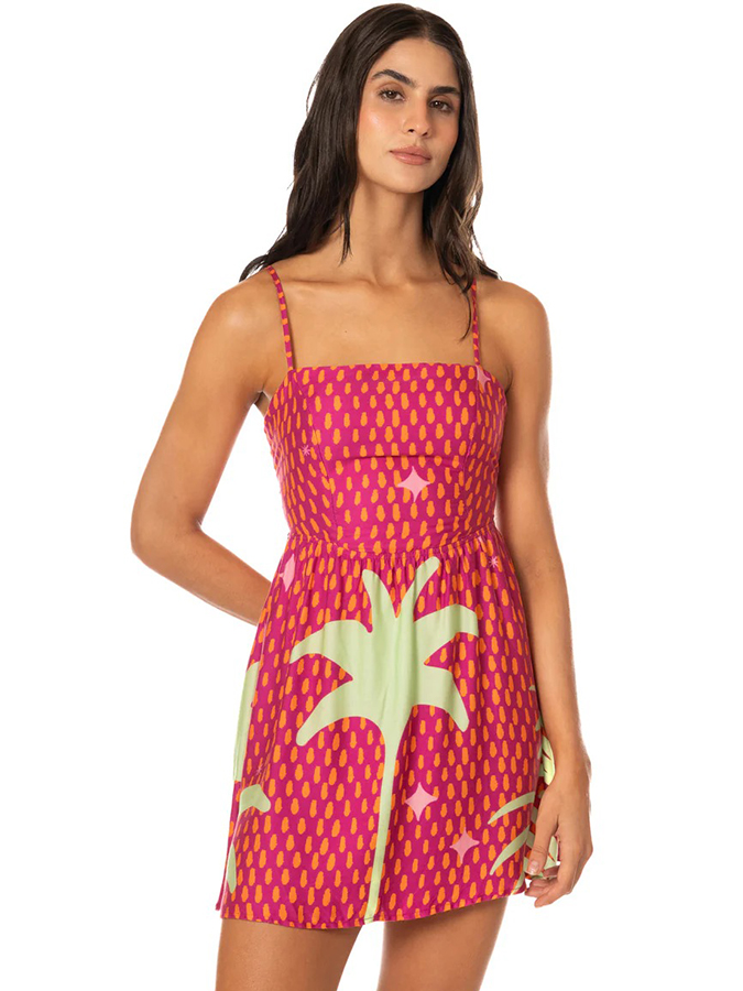 MAAJI ΓΥΝΑΙΚΕΙΟ ΚΟΝΤΟ ΦΟΡΕΜΑ FUNKY PALMS FLIRT - Image 3