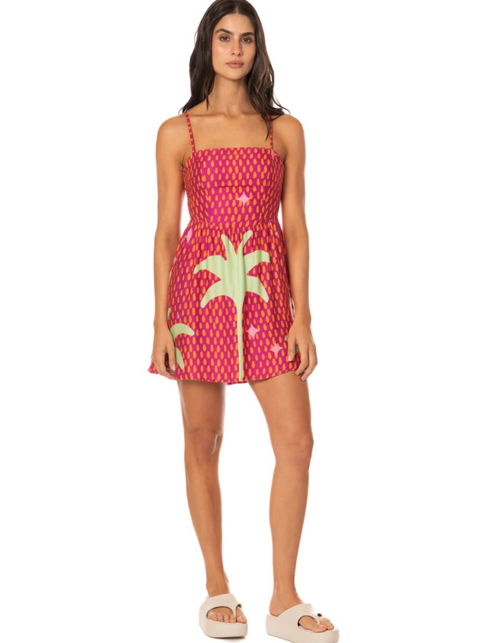 MAAJI ΓΥΝΑΙΚΕΙΟ ΚΟΝΤΟ ΦΟΡΕΜΑ FUNKY PALMS FLIRT - Image 4