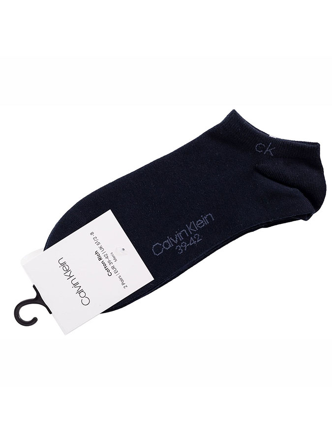 CALVIN KLEIN ΑΝΔΡΙΚΕΣ ΚΑΛΤΣΕΣ ΜΠΛΕ ΣΚΟΥΡΟ (2PACK) - Image 2