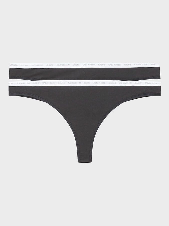 CALVIN KLEIN ΓΥΝΑΙΚΕΙΑ ΣΛΙΠ STRING (2 PACK)