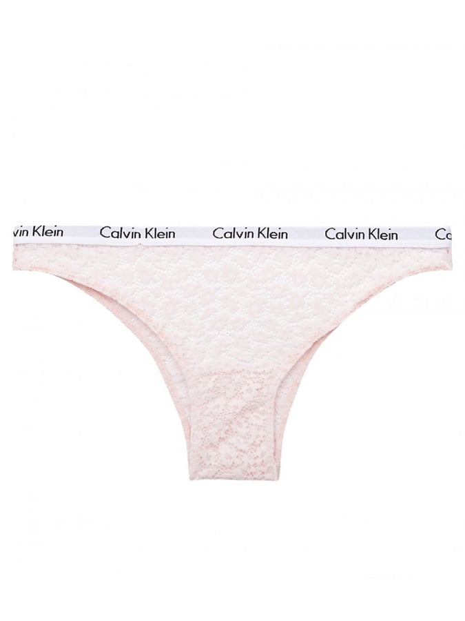 CALVIN KLEIN ΓΥΝΑΙΚΕΙΟ ΣΛΙΠ ΡΟΖ BRAZIL ΜΕ ΔΑΝΤΕΛΑ