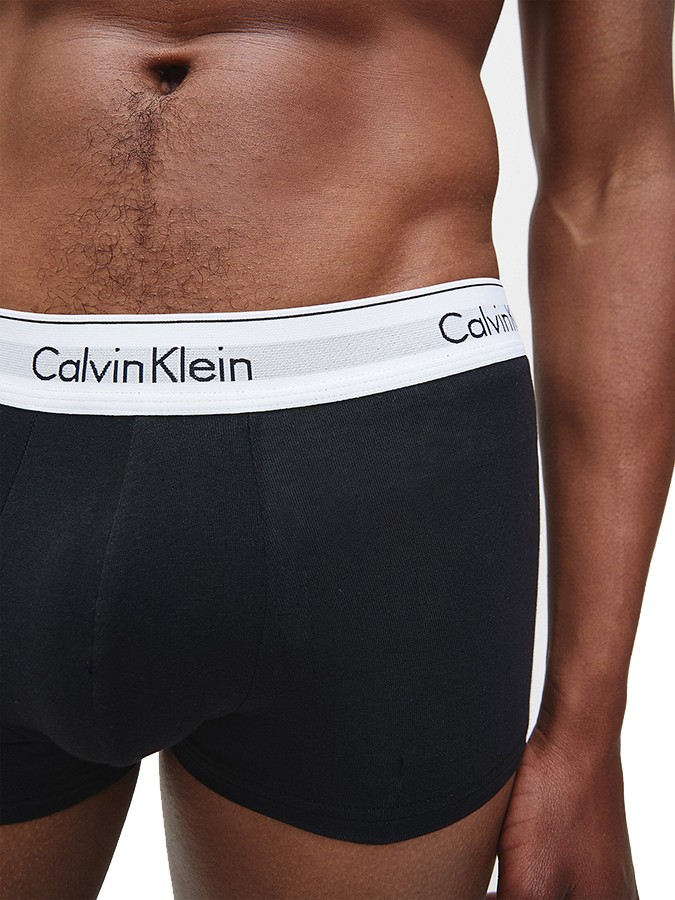 CALVIN KLEIN BOXER ΑΝΔΡΙΚΟ 3 PACK TRUNKS COTTON STRETCH - Image 3