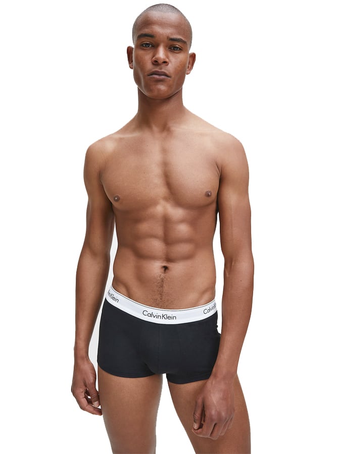 CALVIN KLEIN BOXER ΑΝΔΡΙΚΟ 3 PACK TRUNKS COTTON STRETCH - Image 2