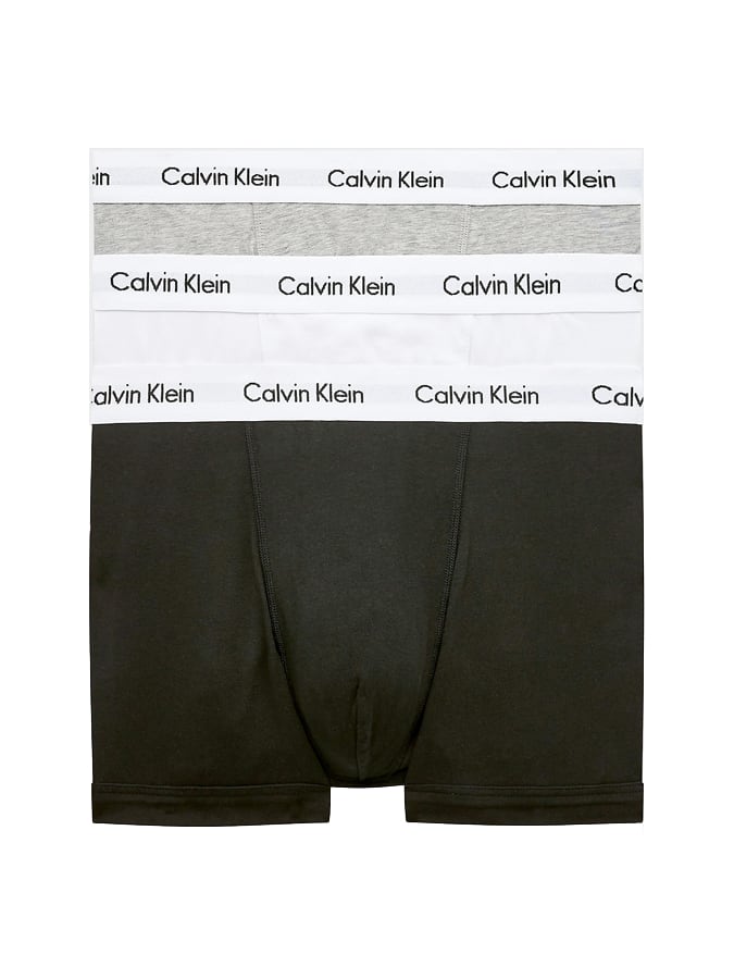 CALVIN KLEIN BOXER ΑΝΔΡΙΚΟ 3 PACK TRUNKS COTTON STRETCH