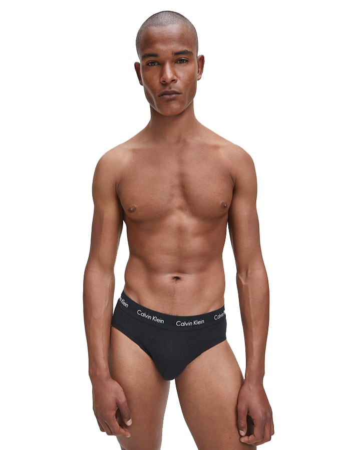 CALVIN KLEIN ΜΑΥΡΑ ΑΝΔΡΙΚΑ ΣΛΙΠ BRIEF (3PACK) - Image 2