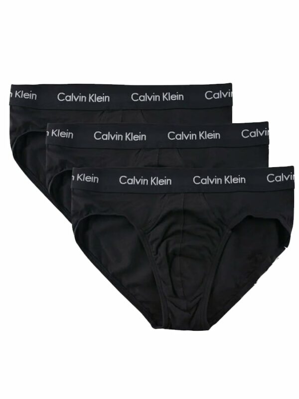 CALVIN KLEIN ΜΑΥΡΑ ΑΝΔΡΙΚΑ ΣΛΙΠ BRIEF (3PACK)