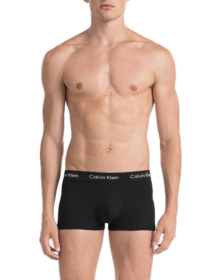 CALVIN KLEIN ΑΝΔΡΙΚΑ BOXER COTTON STRETCH 3PACK TRUNKS(U2664G-YKS) - Image 2
