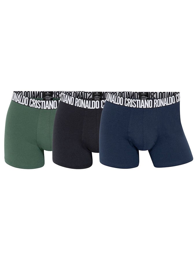 Cristiano Ronaldo CR7 Μποξερ 3-Pack Trunk Cotton Stretch (organic cotton)