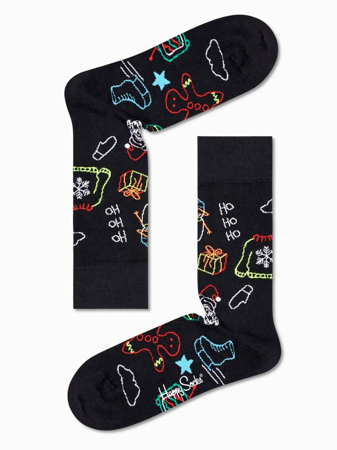 HAPPY SOCKS UNISEX ΚΑΛΤΣΕΣ 'HO HO HO' (2 ΖΕΥΓΑΡΙΑ ΣΕ ΣΥΣΚΕΥΑΣΙΑ ΔΩΡΟΥ - Image 2