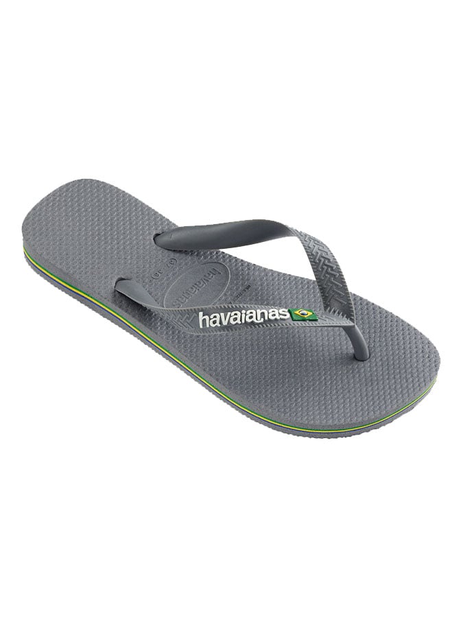 HAVAIANAS 'BRAZIL LOGO' UNISEX ΓΚΡΙ ΧΡΩΜΑ - Image 3
