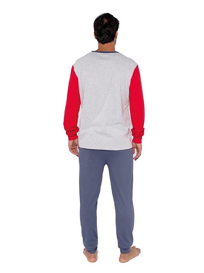 MUYDEMI Ανδρική πυτζάμα 100% Cotton - Image 2
