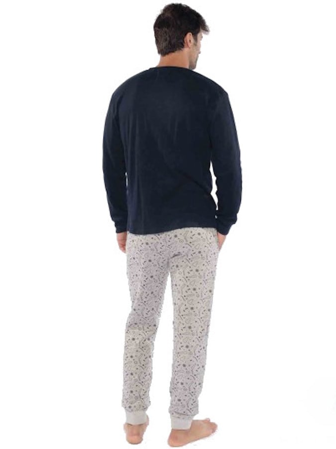 Muydemi Ανδρική πυτζάμα 100% Cotton - Image 2
