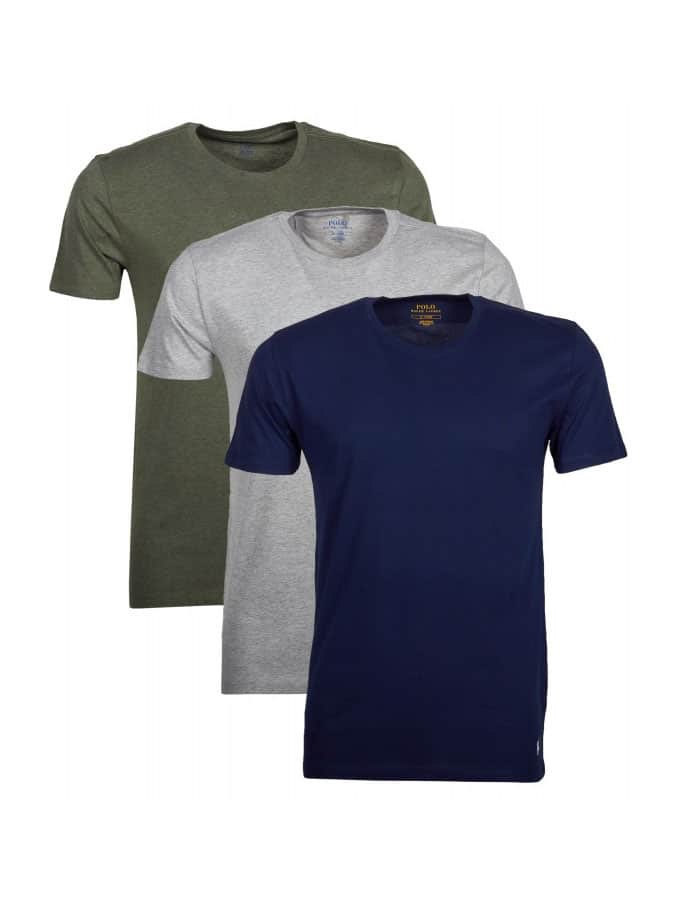 POLO RALPH LAUREN Μπλουζάκια Cotton 3-Pack με λαιμόκοψη