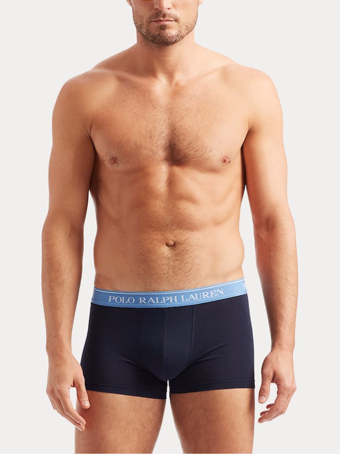 POLO RALPH LAUREN ΑΝΔΡΙΚΑ BOXER STRETCH COTTON TRUNK (ΤΡΙΠΛΟ ΠΑΚΕΤΟ) - Image 2