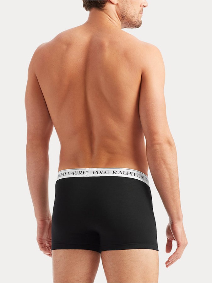 POLO RALPH LAUREN ΑΝΔΡΙΚΑ BOXER STRETCH COTTON TRUNK (ΤΡΙΠΛΟ ΠΑΚΕΤΟ) - Image 3