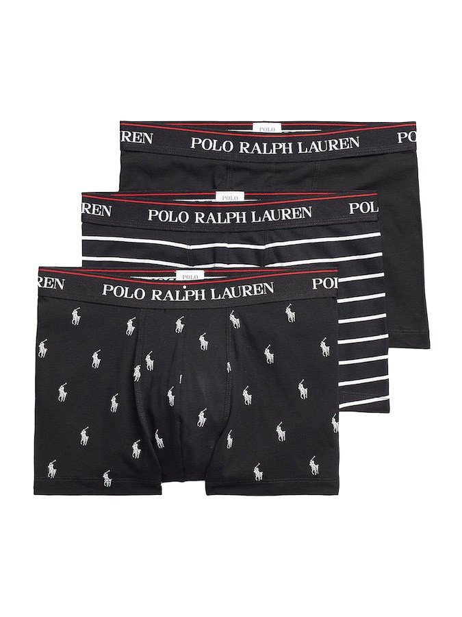 POLO RALPH LAUREN ΑΝΔΡΙΚΑ BOXER STRETCH COTTON TRUNK (ΤΡΙΠΛΟ ΠΑΚΕΤΟ)