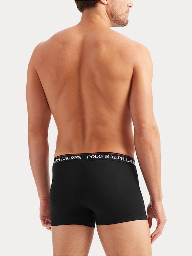 POLO RALPH LAUREN ΑΝΔΡΙΚΑ BOXER STRETCH COTTON TRUNK (ΤΡΙΠΛΟ ΠΑΚΕΤΟ) - Image 3