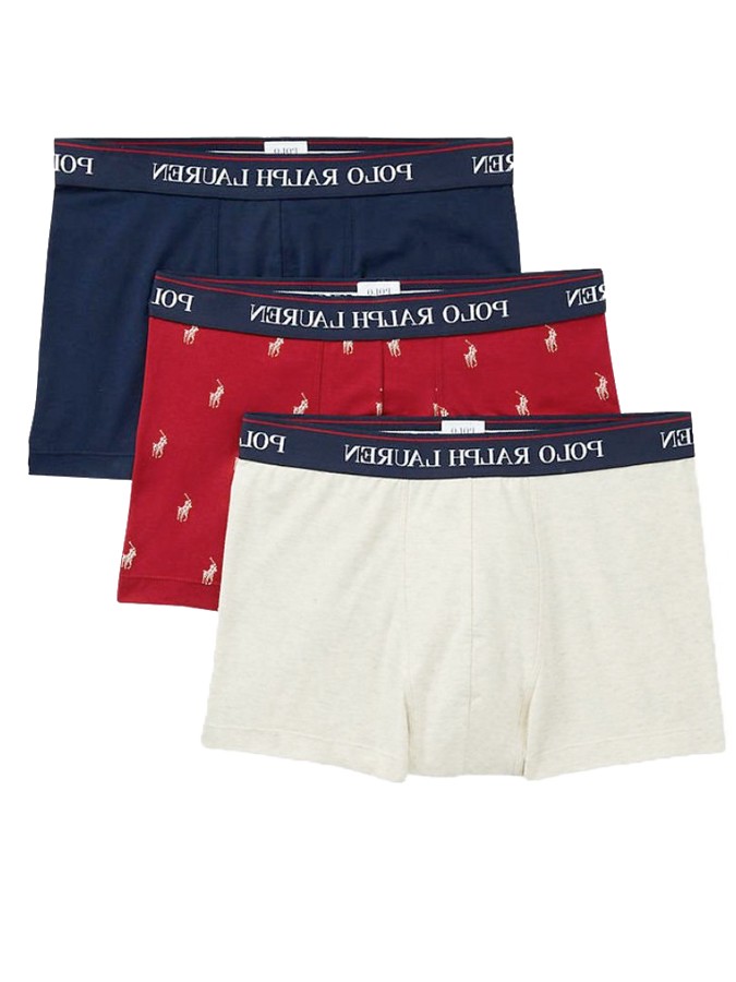 POLO RALPH LAUREN ΑΝΔΡΙΚΑ BOXER STRETCH COTTON 3 PACK