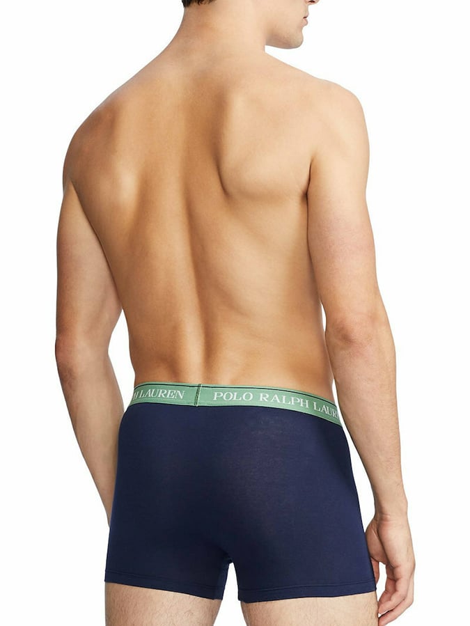 POLO RALPH LAUREN ΑΝΔΡΙΚΑ BOXER STRETCH COTTON 3 PACK - Image 3