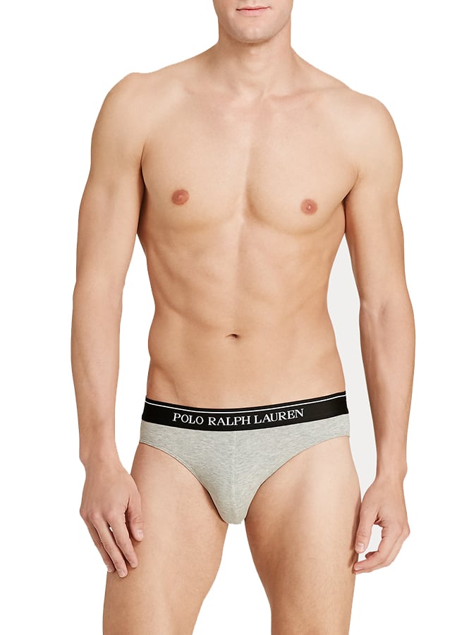 POLO RALPH LAUREN ΑΝΔΡΙΚΑ ΣΛΙΠ STRETCH COTTON 3 PACK - Image 2