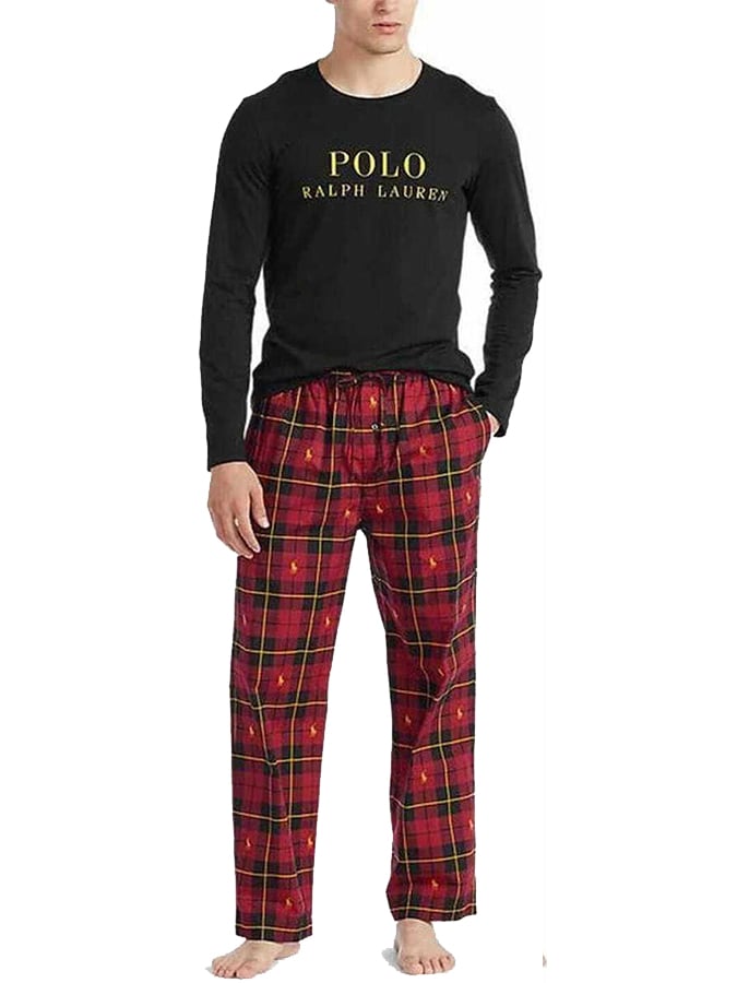 POLO RALPH LAUREN SET HOMEWEAR - ΠΥΤΖΑΜΑ 100% COTTON